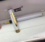 Replica Mont Blanc Writers Edition High quality Rollerball Pens White & Gold